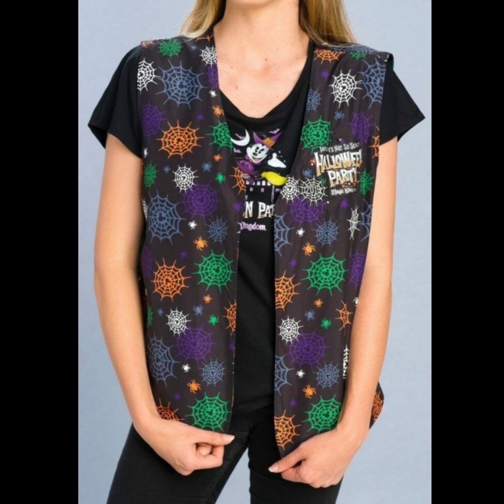 DISNEY 2019 Parks Mickey's Not So Scary Halloween Party Light Up Vest | S/M
